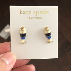 Brand new Kate Spade Fish Earrings